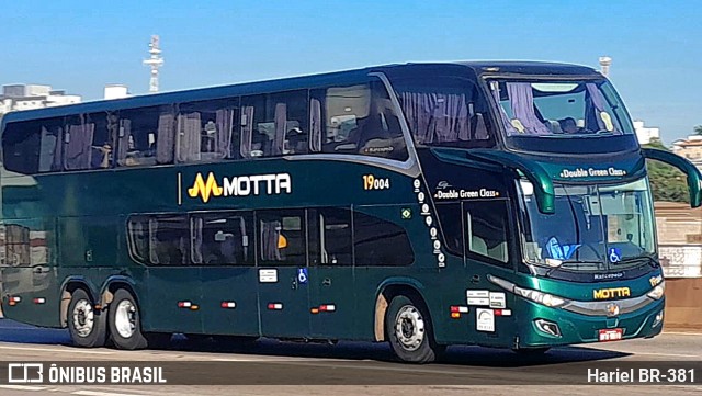 Viação Motta 19004 na cidade de Betim, Minas Gerais, Brasil, por Hariel BR-381. Número da foto: #12087879.