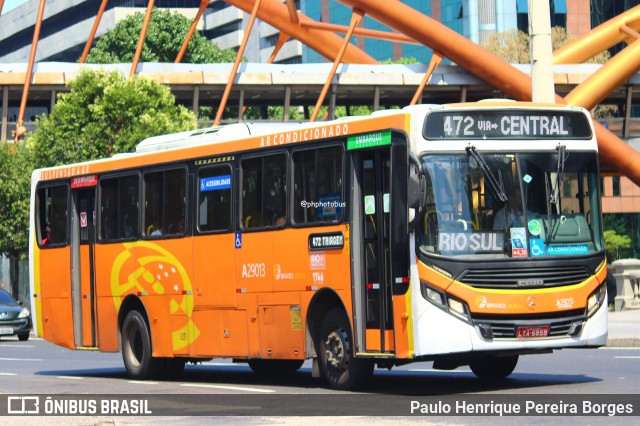 Empresa de Transportes Braso Lisboa A29013 na cidade de Rio de Janeiro, Rio de Janeiro, Brasil, por Paulo Henrique Pereira Borges. Número da foto: #12088656.