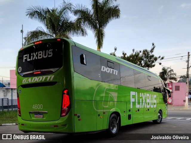 FlixBus Transporte e Tecnologia do Brasil 4600 na cidade de Embu das Artes, São Paulo, Brasil, por Josivaldo Oliveira. Número da foto: #12088424.