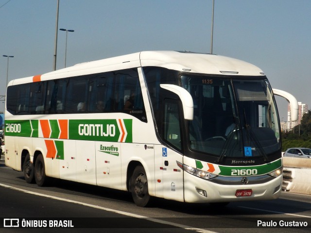 Empresa Gontijo de Transportes 21600 na cidade de São Paulo, São Paulo, Brasil, por Paulo Gustavo. Número da foto: #12087695.