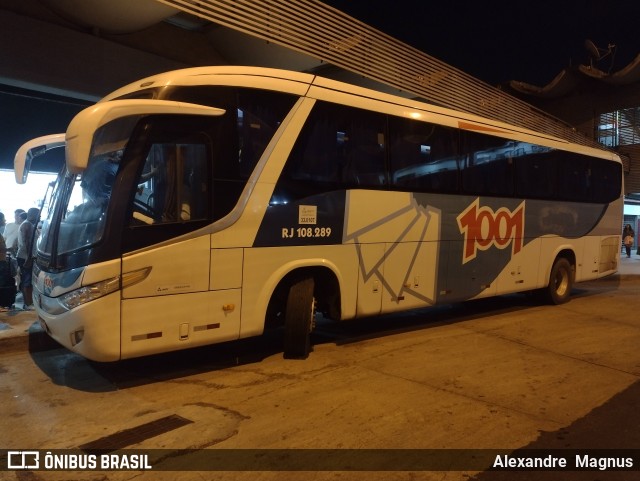 Auto Viação 1001 RJ 108.289 na cidade de Rio de Janeiro, Rio de Janeiro, Brasil, por Alexandre  Magnus. Número da foto: #12087329.