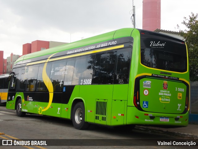 Upbus Qualidade em Transportes 3 5008 na cidade de São Paulo, São Paulo, Brasil, por Valnei Conceição. Número da foto: #12088211.