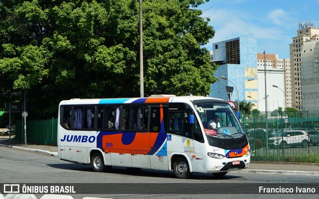 Jumbo Turismo 305 na cidade de São Paulo, São Paulo, Brasil, por Francisco Ivano. Número da foto: #12088733.