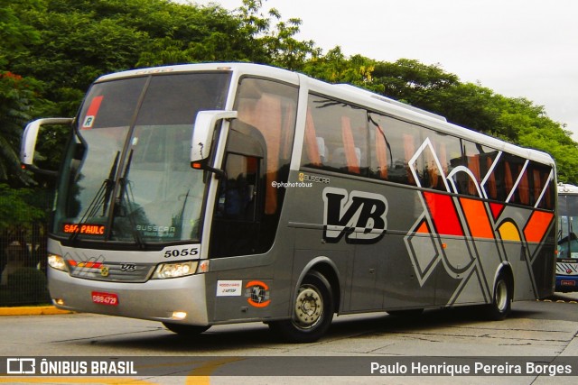 VB Transportes e Turismo 5055 na cidade de São Paulo, São Paulo, Brasil, por Paulo Henrique Pereira Borges. Número da foto: #12088635.
