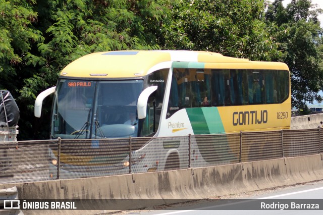 Empresa Gontijo de Transportes 18290 na cidade de Aparecida, São Paulo, Brasil, por Rodrigo Barraza. Número da foto: #12088423.