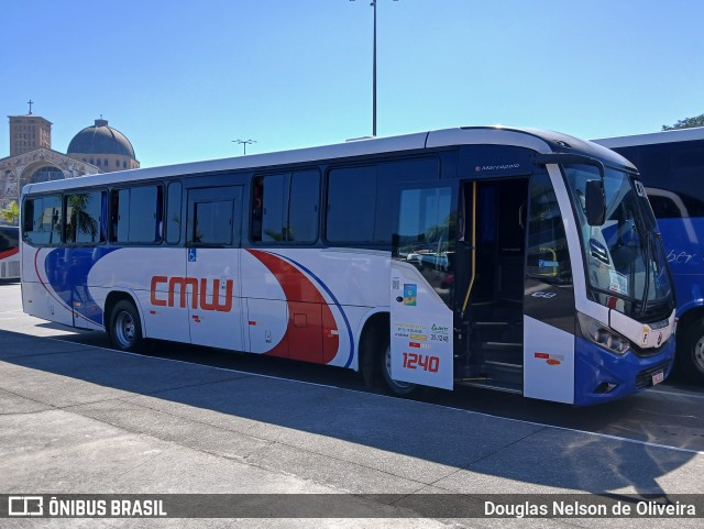 CMW Transportes 1240 na cidade de Aparecida, São Paulo, Brasil, por Douglas Nelson de Oliveira. Número da foto: #12091255.