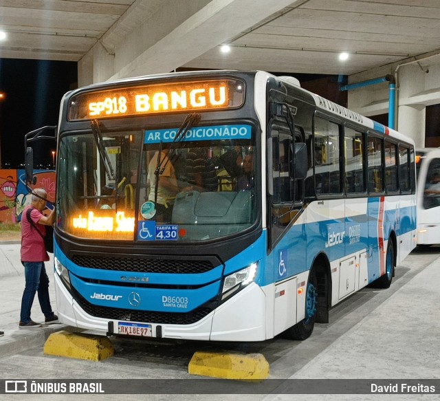 Auto Viação Jabour D86003 na cidade de Rio de Janeiro, Rio de Janeiro, Brasil, por David Freitas. Número da foto: #12089100.