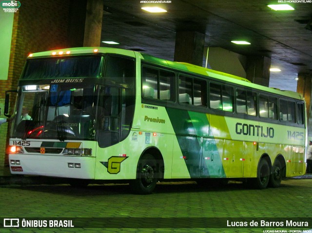 Empresa Gontijo de Transportes 11425 na cidade de Belo Horizonte, Minas Gerais, Brasil, por Lucas de Barros Moura. Número da foto: #12089949.