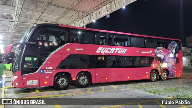 Eucatur - Empresa União Cascavel de Transportes e Turismo 6005 na cidade de Balneário Camboriú, Santa Catarina, Brasil, por Fábio Paixão. Número da foto: #12089147.