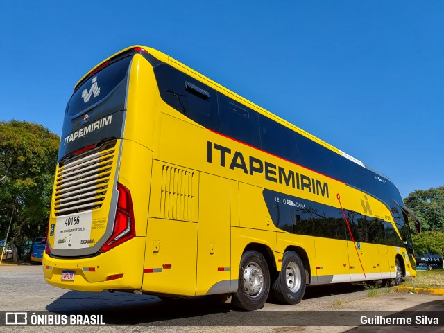 Viação Nova Itapemirim 40166 na cidade de São Paulo, São Paulo, Brasil, por Guilherme Silva. Número da foto: #12091180.