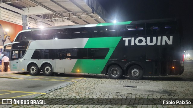 Transporte e Turismo Tiquin 3370 na cidade de Balneário Camboriú, Santa Catarina, Brasil, por Fábio Paixão. Número da foto: #12089155.
