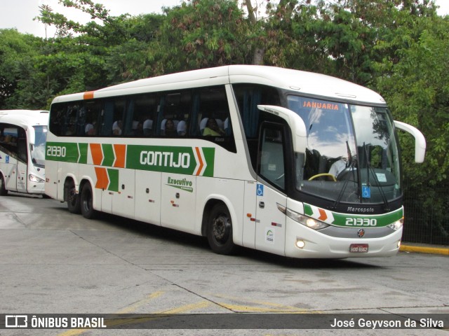 Empresa Gontijo de Transportes 21330 na cidade de São Paulo, São Paulo, Brasil, por José Geyvson da Silva. Número da foto: #12090452.