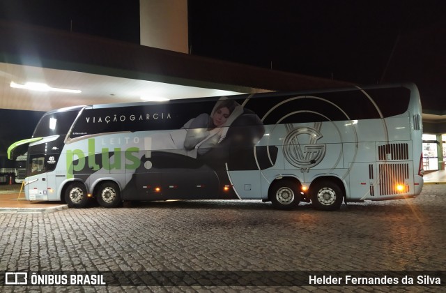 Viação Garcia 88017 na cidade de Santa Cruz do Rio Pardo, São Paulo, Brasil, por Helder Fernandes da Silva. Número da foto: #12090460.
