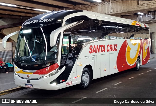 Viação Santa Cruz 1958 na cidade de São Paulo, São Paulo, Brasil, por Diego Cardoso da Silva. Número da foto: #12089328.