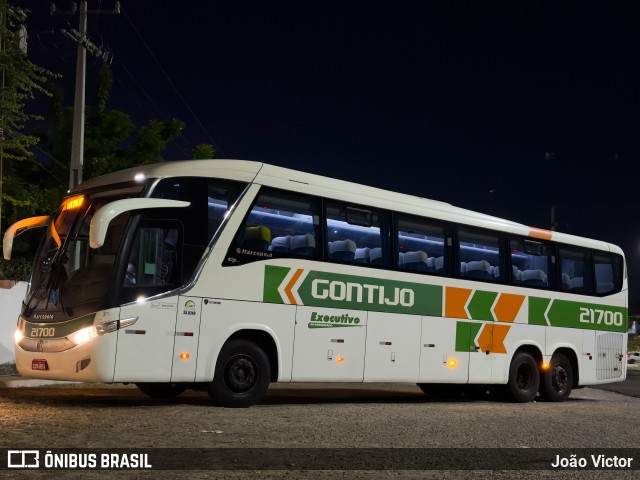 Empresa Gontijo de Transportes 21700 na cidade de Teresina, Piauí, Brasil, por João Victor. Número da foto: #12091163.