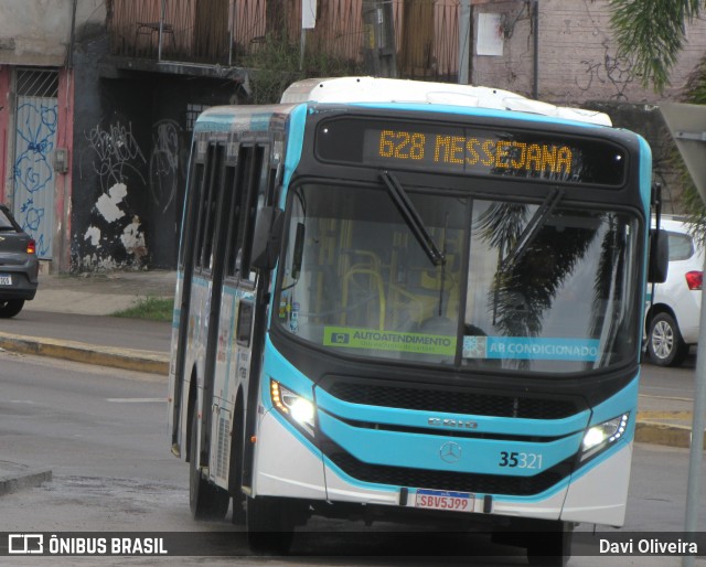 Rota Sol > Vega Transporte Urbano 35321 na cidade de Fortaleza, Ceará, Brasil, por Davi Oliveira. Número da foto: #12091322.