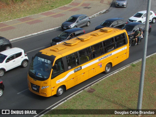 Transporte Suplementar de Belo Horizonte 1134 na cidade de Belo Horizonte, Minas Gerais, Brasil, por Douglas Célio Brandao. Número da foto: #12089809.