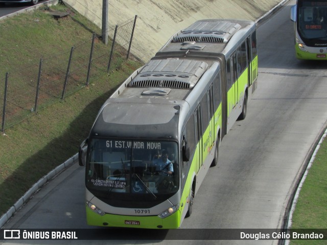 Milênio Transportes 10791 na cidade de Belo Horizonte, Minas Gerais, Brasil, por Douglas Célio Brandao. Número da foto: #12090234.