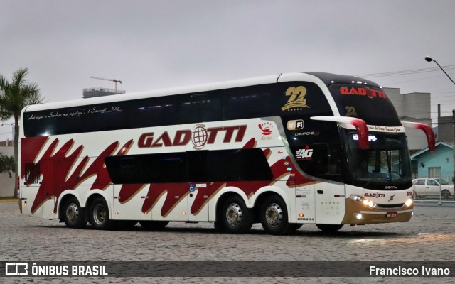 Auto Viação Gadotti 3014 na cidade de Balneário Camboriú, Santa Catarina, Brasil, por Francisco Ivano. Número da foto: #12093891.