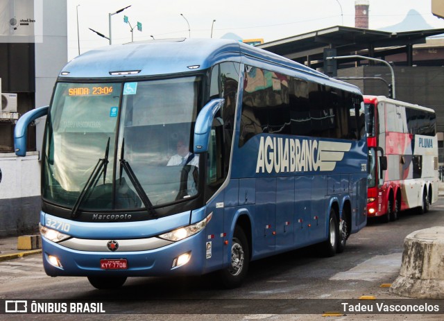 Viação Águia Branca 32710 na cidade de Rio de Janeiro, Rio de Janeiro, Brasil, por Tadeu Vasconcelos. Número da foto: #12091550.