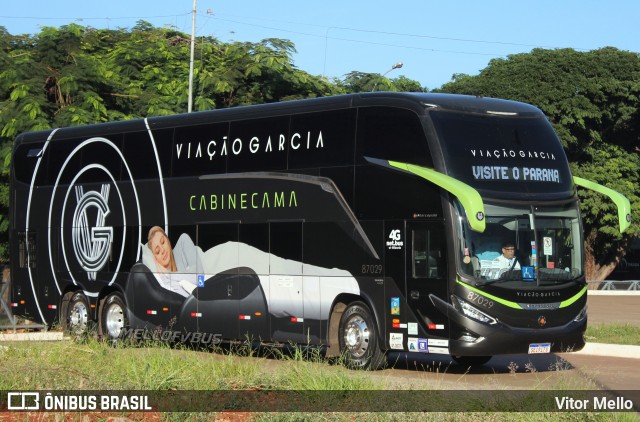 Viação Garcia 87029 na cidade de Maringá, Paraná, Brasil, por Vitor Mello. Número da foto: #12093871.