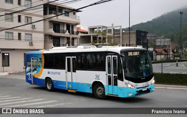 Empresa de Transporte Pgtur 1531 na cidade de Balneário Camboriú, Santa Catarina, Brasil, por Francisco Ivano. Número da foto: #12093869.