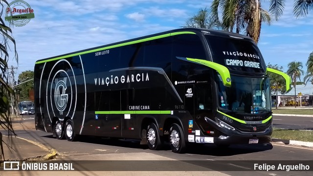 Viação Garcia 96110 na cidade de Campo Grande, Mato Grosso do Sul, Brasil, por Felipe Arguelho. Número da foto: #12091747.