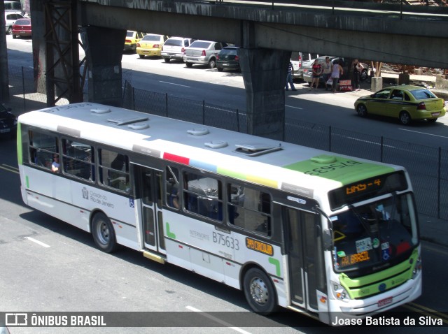 Viação Madureira Candelária B75633 na cidade de Rio de Janeiro, Rio de Janeiro, Brasil, por Joase Batista da Silva. Número da foto: #12092805.