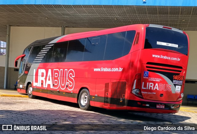 Lirabus 14059 na cidade de Itapetininga, São Paulo, Brasil, por Diego Cardoso da Silva. Número da foto: #12091560.