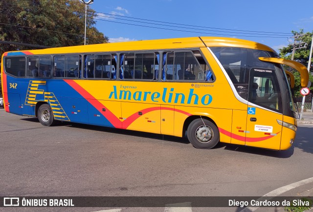 Expresso Amarelinho 342 na cidade de Sorocaba, São Paulo, Brasil, por Diego Cardoso da Silva. Número da foto: #12091567.