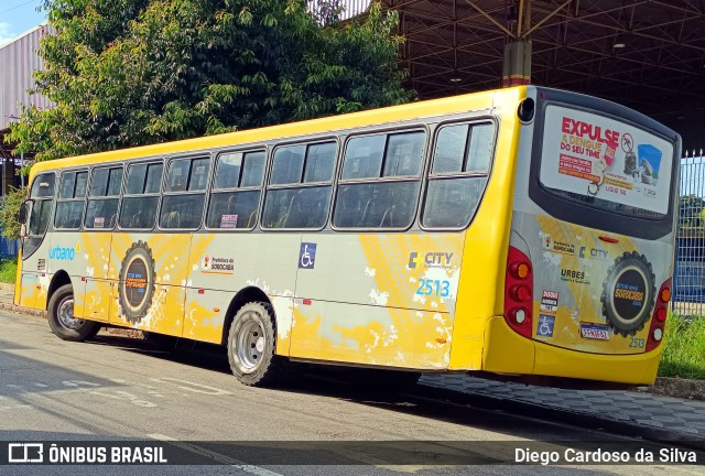 City Transporte Urbano Intermodal Sorocaba 2513 na cidade de Sorocaba, São Paulo, Brasil, por Diego Cardoso da Silva. Número da foto: #12091574.