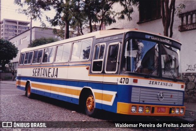 Viação Sertaneja 470 na cidade de Rio de Janeiro, Rio de Janeiro, Brasil, por Waldemar Pereira de Freitas Junior. Número da foto: #12091341.