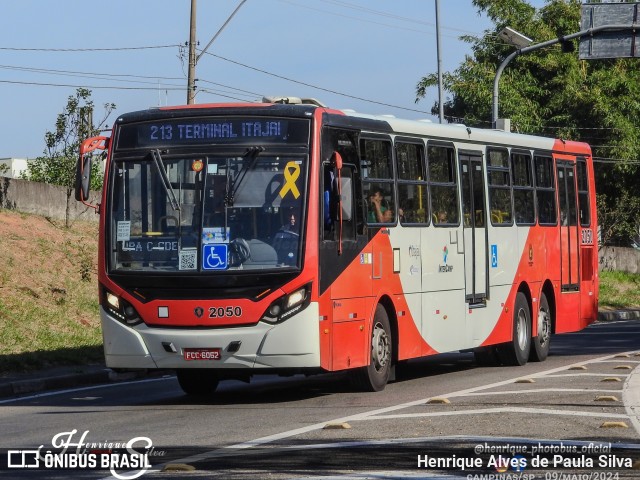 Itajaí Transportes Coletivos 2050 na cidade de Campinas, São Paulo, Brasil, por Henrique Alves de Paula Silva. Número da foto: #12093734.