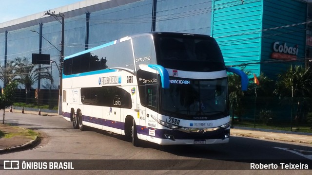 Viação Piracicabana 2660 na cidade de São Paulo, São Paulo, Brasil, por Roberto Teixeira. Número da foto: #12092958.