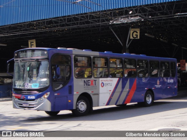 Next Mobilidade - ABC Sistema de Transporte 81.409 na cidade de Santo André, São Paulo, Brasil, por Gilberto Mendes dos Santos. Número da foto: #12091415.