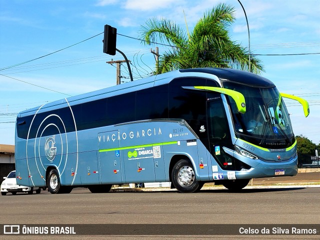 Viação Garcia 82149 na cidade de Paranavaí, Paraná, Brasil, por Celso da Silva Ramos. Número da foto: #12092642.