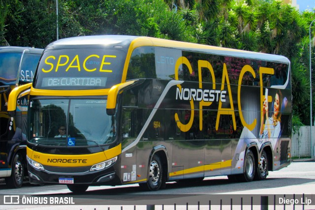 Expresso Nordeste 5974 na cidade de Curitiba, Paraná, Brasil, por Diego Lip. Número da foto: #12094111.