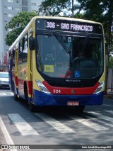 Circular Santa Luzia > Protetora Transportes 524 na cidade de São José do Rio Preto, São Paulo, Brasil, por Italo Jacob Busologo BR. Número da foto: #:id.