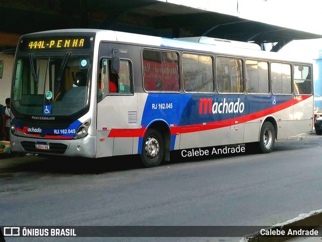 Transportes Machado RJ 162.045 na cidade de Magé, Rio de Janeiro, Brasil, por Calebe Andrade. Número da foto: #12094338.