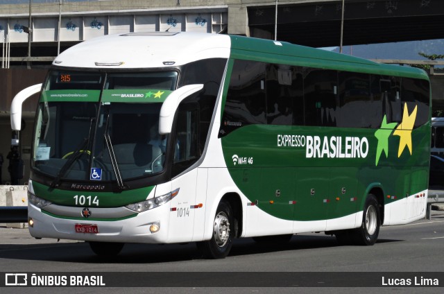 Expresso Brasileiro 1014 na cidade de Rio de Janeiro, Rio de Janeiro, Brasil, por Lucas Lima. Número da foto: #12096414.
