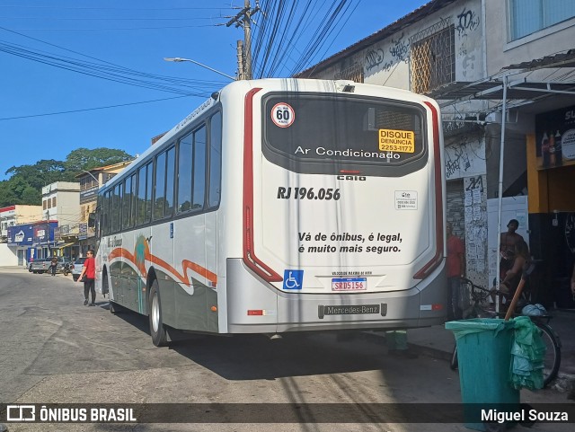 Viação Montes Brancos RJ 196.056 na cidade de Saquarema, Rio de Janeiro, Brasil, por Miguel Souza. Número da foto: #12094506.