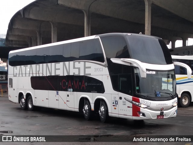 Auto Viação Catarinense 319303 na cidade de Porto Alegre, Rio Grande do Sul, Brasil, por André Lourenço de Freitas. Número da foto: #12095708.