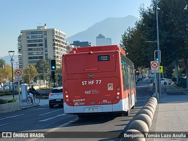Buses Alfa S.A. 3082 na cidade de Vitacura, Santiago, Metropolitana de Santiago, Chile, por Benjamín Tomás Lazo Acuña. Número da foto: #12094214.