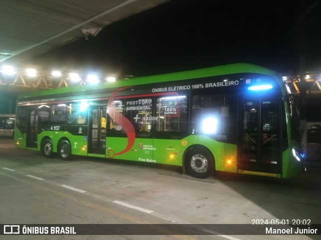 Himalaia Transportes > Ambiental Transportes Urbanos 4 1137 na cidade de São Paulo, São Paulo, Brasil, por Manoel Junior. Número da foto: #12096829.
