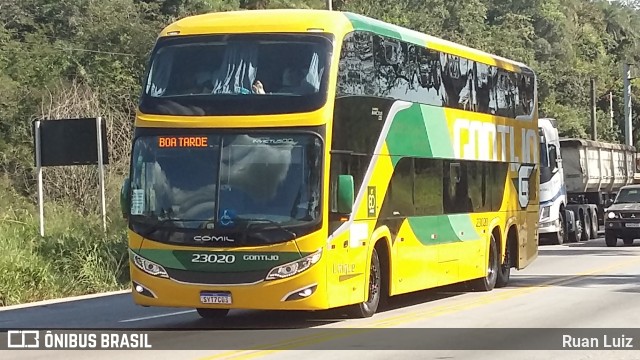 Empresa Gontijo de Transportes 23020 na cidade de Santa Luzia, Minas Gerais, Brasil, por Ruan Luiz. Número da foto: #12094538.
