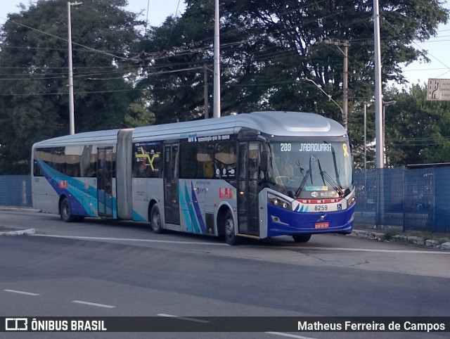 Next Mobilidade - ABC Sistema de Transporte 8259 na cidade de São Paulo, São Paulo, Brasil, por Matheus Ferreira de Campos. Número da foto: #12094970.