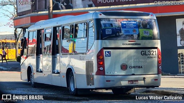 Viação Cidade Sorriso >> Viação Sorriso de Curitiba GL321 na cidade de Curitiba, Paraná, Brasil, por Lucas Weber Calizario. Número da foto: #12095204.