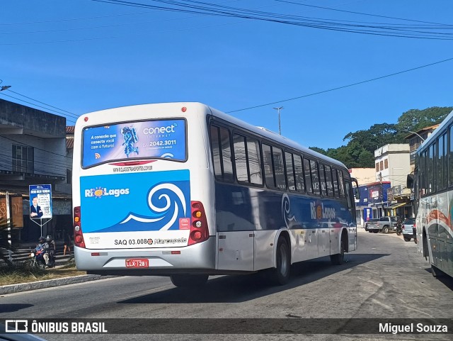 Rio Lagos Transportes SAQ.03.008 na cidade de Saquarema, Rio de Janeiro, Brasil, por Miguel Souza. Número da foto: #12094508.
