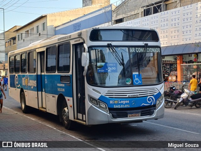 Rio Lagos Transportes SAQ.03.016 na cidade de Saquarema, Rio de Janeiro, Brasil, por Miguel Souza. Número da foto: #12094510.