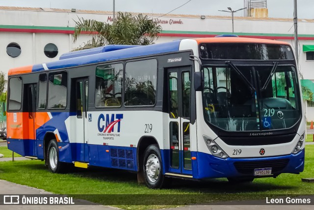 CMT - Consórcio Metropolitano Transportes 219 na cidade de Várzea Grande, Mato Grosso, Brasil, por Leon Gomes. Número da foto: #12095560.